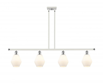 Cindyrella - 4 Light - 48 inch - White Polished Chrome - Stem hung - Island Light (3442|516-4I-WPC-G651-6-LED)