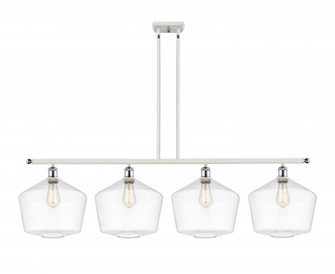 Cindyrella - 4 Light - 50 inch - White Polished Chrome - Stem hung - Island Light (3442|516-4I-WPC-G652-12)