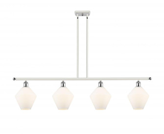 Cindyrella - 4 Light - 48 inch - White Polished Chrome - Stem hung - Island Light (3442|516-4I-WPC-G651-8-LED)