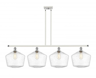 Cindyrella - 4 Light - 50 inch - White Polished Chrome - Stem hung - Island Light (3442|516-4I-WPC-G654-12)