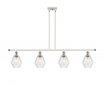 Cindyrella - 4 Light - 48 inch - White Polished Chrome - Stem hung - Island Light (3442|516-4I-WPC-G654-6)