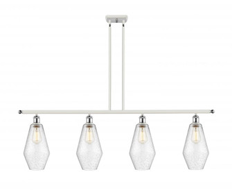 Cindyrella - 4 Light - 48 inch - White Polished Chrome - Stem hung - Island Light (3442|516-4I-WPC-G654-7)