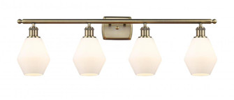 Cindyrella - 4 Light - 36 inch - Antique Brass - Bath Vanity Light (3442|516-4W-AB-G651-6-LED)