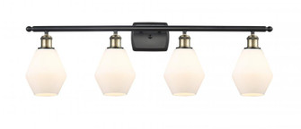 Cindyrella - 4 Light - 36 inch - Black Antique Brass - Bath Vanity Light (3442|516-4W-BAB-G651-6-LED)