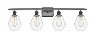 Cindyrella - 4 Light - 36 inch - Oil Rubbed Bronze - Bath Vanity Light (3442|516-4W-OB-G652-6)