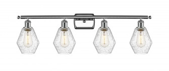 Cindyrella - 4 Light - 36 inch - Polished Chrome - Bath Vanity Light (3442|516-4W-PC-G654-6-LED)