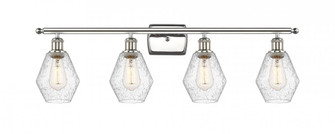 Cindyrella - 4 Light - 36 inch - Polished Nickel - Bath Vanity Light (3442|516-4W-PN-G654-6-LED)