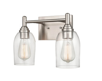 Arlett 2-Light Vanity Brushed Nickel (670|4992-BN)