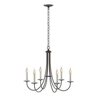 Simple Sweep 6 Arm Chandelier (65|101160-SKT-14)