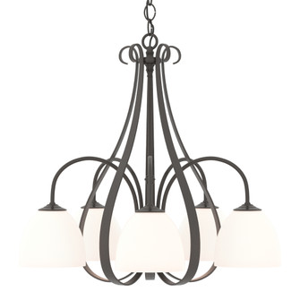 Sweeping Taper 5 Arm Chandelier (65|101445-SKT-14-GG0001)