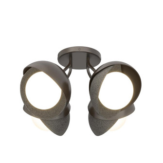 Brooklyn 4-Light Double Shade Semi-Flush (65|121376-SKT-14-20-GG0711)