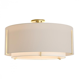 Exos Large Double Shade Semi-Flush (65|126505-SKT-86-SF2290-SE2899)