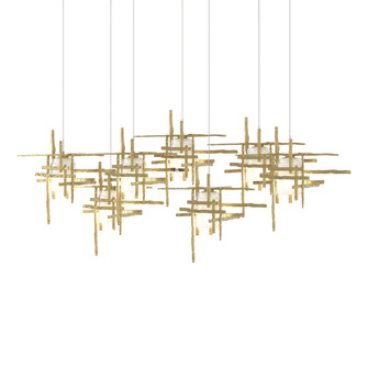 Tura 7-Light Frosted Glass Pendant (65|131096-SKT-LONG-86-YC0305)