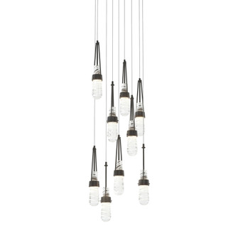 Link 9-Light Blown Glass Pendant (65|131100-SKT-LONG-10-YJ0434)
