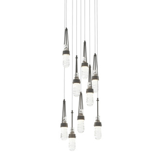 Link 9-Light Blown Glass Pendant (65|131100-SKT-LONG-20-YJ0434)