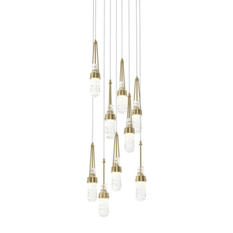 Link 9-Light Blown Glass Pendant (65|131100-SKT-LONG-86-YJ0434)