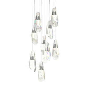 Luma 9-Light Large Crystal Pendant (65|131101-SKT-LONG-20-CR)