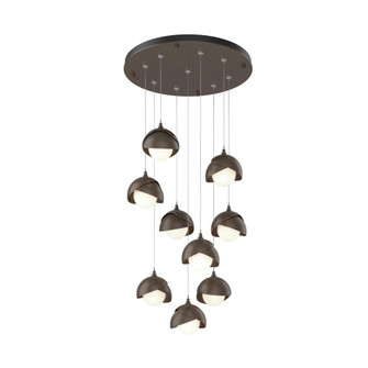 Brooklyn 9-Light Double Shade Pendant (65|131105-SKT-STND-05-05-GG0711)