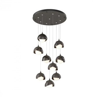 Brooklyn 9-Light Double Shade Pendant (65|131105-SKT-LONG-05-05-GG0711)