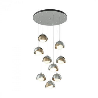 Brooklyn 9-Light Double Shade Pendant (65|131105-SKT-STND-82-84-GG0711)