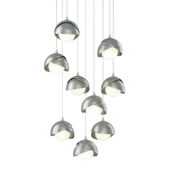Brooklyn 9-Light Double Shade Pendant (65|131105-SKT-LONG-82-82-GG0711)