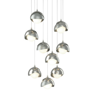 Brooklyn 9-Light Double Shade Pendant (65|131105-SKT-LONG-85-82-GG0711)