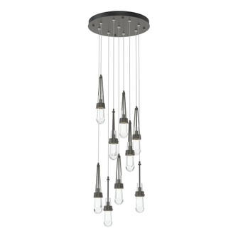 Link 9-Light Clear Glass Pendant (65|131108-SKT-STND-07-ZM0434)