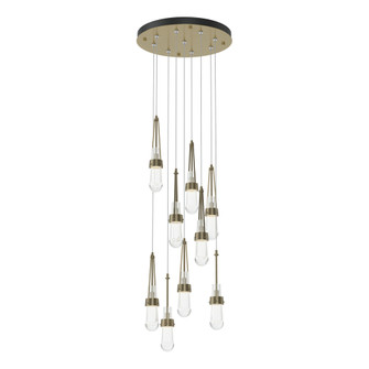 Link 9-Light Clear Glass Pendant (65|131108-SKT-STND-84-ZM0434)