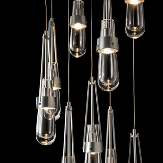 Link 9-Light Clear Glass Pendant (65|131108-SKT-LONG-84-ZM0434)