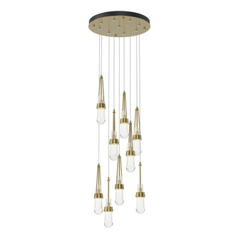 Link 9-Light Clear Glass Pendant (65|131108-SKT-STND-86-ZM0434)