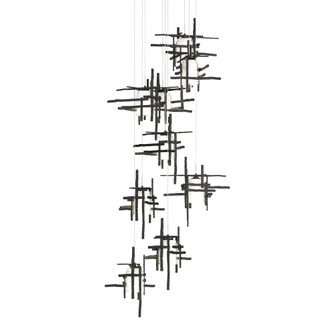 Tura 9-Light Frosted Glass Pendant (65|131109-SKT-LONG-10-YC0305)