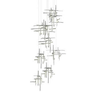 Tura 9-Light Frosted Glass Pendant (65|131109-SKT-LONG-82-YC0305)