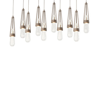 Link 10-Light Blown Glass Pendant (65|131200-SKT-LONG-05-YG0434)
