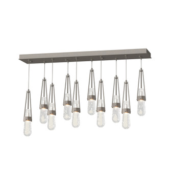 Link 10-Light Blown Glass Pendant (65|131200-SKT-STND-07-YG0434)