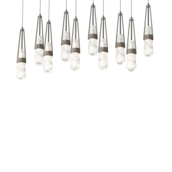 Link 10-Light Blown Glass Pendant (65|131200-SKT-LONG-07-YJ0434)