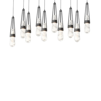 Link 10-Light Blown Glass Pendant (65|131200-SKT-LONG-10-YJ0434)