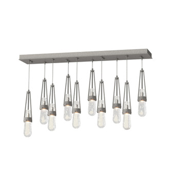 Link 10-Light Blown Glass Pendant (65|131200-SKT-STND-20-YG0434)
