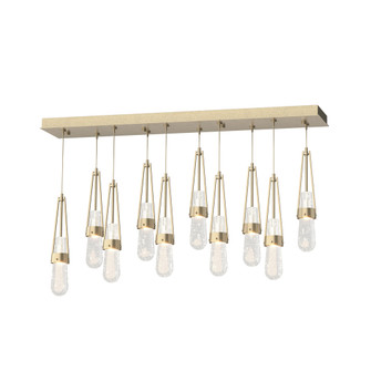 Link 10-Light Blown Glass Pendant (65|131200-SKT-STND-84-YG0434)