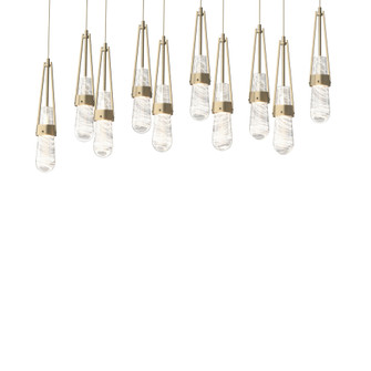 Link 10-Light Blown Glass Pendant (65|131200-SKT-LONG-84-YJ0434)