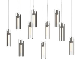 Exos Glass 10-Light Pendant (65|131204-SKT-LONG-07-ZM0065)