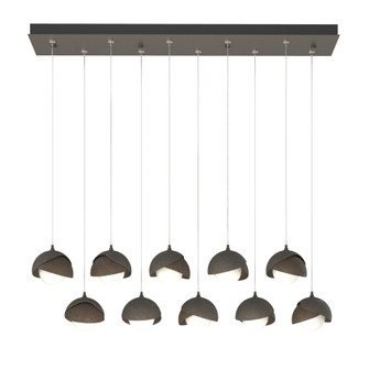 Brooklyn 10-Light Double Shade Pendant (65|131205-SKT-STND-07-05-GG0711)