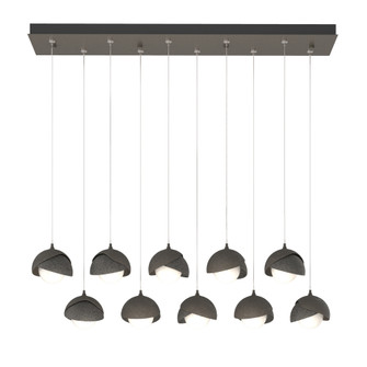 Brooklyn 10-Light Double Shade Pendant (65|131205-SKT-STND-07-20-GG0711)