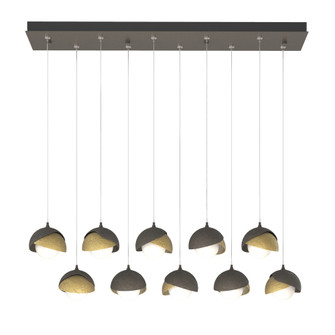 Brooklyn 10-Light Double Shade Pendant (65|131205-SKT-STND-07-86-GG0711)