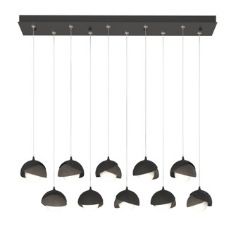Brooklyn 10-Light Double Shade Pendant (65|131205-SKT-STND-10-07-GG0711)