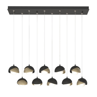 Brooklyn 10-Light Double Shade Pendant (65|131205-SKT-STND-10-84-GG0711)