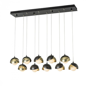 Brooklyn 10-Light Double Shade Pendant (65|131205-SKT-STND-10-86-GG0711)