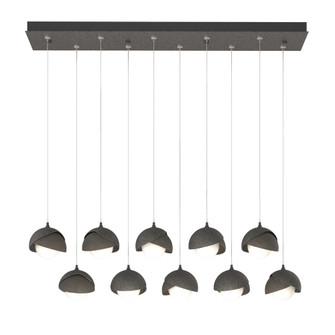 Brooklyn 10-Light Double Shade Pendant (65|131205-SKT-STND-20-07-GG0711)