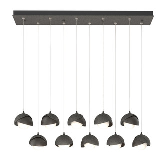 Brooklyn 10-Light Double Shade Pendant (65|131205-SKT-STND-20-14-GG0711)