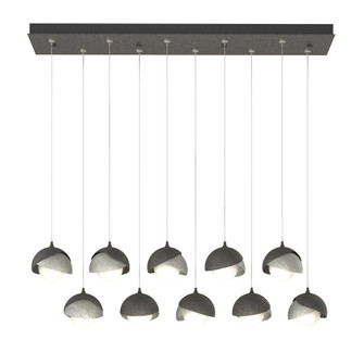 Brooklyn 10-Light Double Shade Pendant (65|131205-SKT-STND-20-85-GG0711)