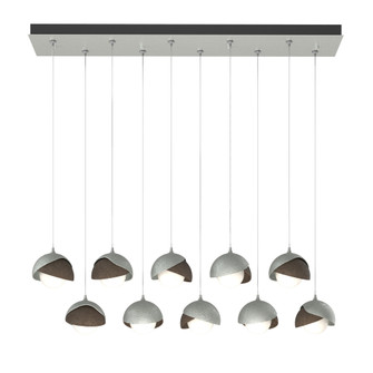 Brooklyn 10-Light Double Shade Pendant (65|131205-SKT-STND-82-05-GG0711)